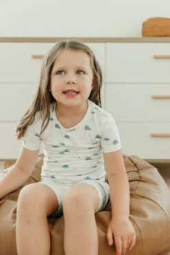 Copper Pearl 2-Piece Short Sleeve Pajama Set | Dream -The Baby's Crib CPBackToSchool23AC 533