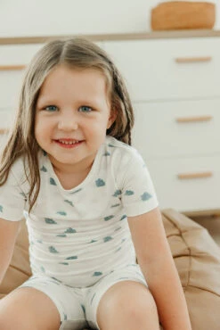 Copper Pearl 2-Piece Short Sleeve Pajama Set | Dream -The Baby's Crib CPBackToSchool23AC 536