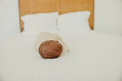 Copper Pearl Knit Headband Bow | Sol -The Baby's Crib CPBackToSchool23AC 557