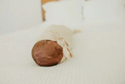 Copper Pearl Knit Headband Bow | Sol -The Baby's Crib CPBackToSchool23AC 559