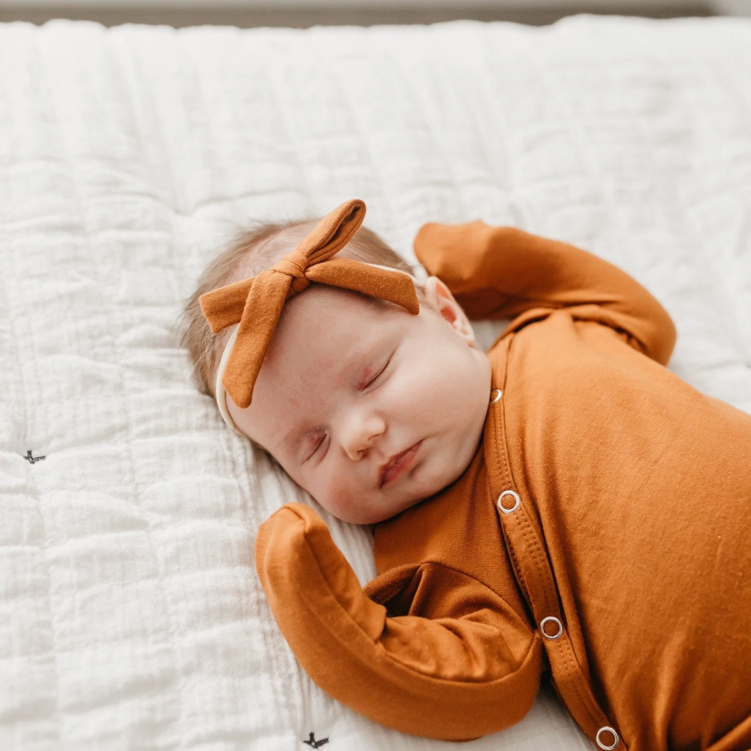 Copper Pearl Ribbon Nylon Bow | Powell 4 Copper Pearl Ribbon Nylon Bow | Powell - Image 2