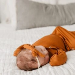 Copper Pearl Ribbon Nylon Bow | Powell 9 Copper Pearl Ribbon Nylon Bow | Powell -The Baby's Crib CPCAAC21AUGWEB 276copy