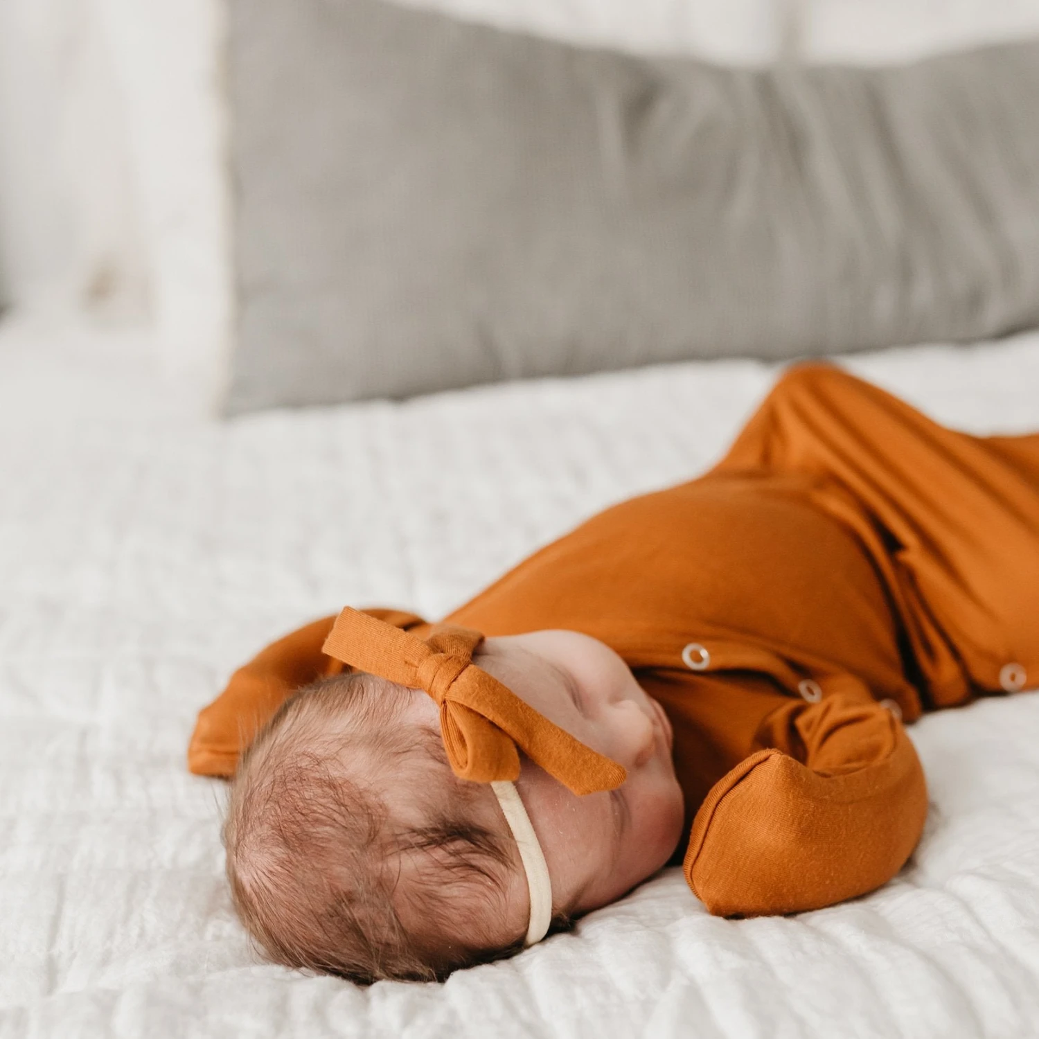 Copper Pearl Ribbon Nylon Bow | Powell 6 Copper Pearl Ribbon Nylon Bow | Powell - Image 4