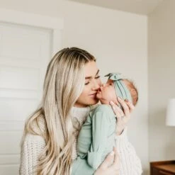 Copper Pearl Knotted Gown | Briar -The Baby's Crib CPEHD20AC 267