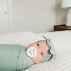 Copper Pearl Knit Swaddle Blanket | Briar 12 Copper Pearl Knit Swaddle Blanket | Briar -The Baby's Crib CPEHD20AC 277