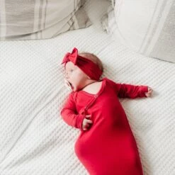 Copper Pearl Knotted Gown | Mara -The Baby's Crib CPEHD20AC 300