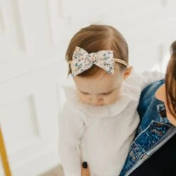 Copper Pearl Classic Nylon Bow | Autumn 6 Copper Pearl Classic Nylon Bow | Autumn -The Baby's Crib CPF2022ACWEB 13