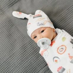 Copper Pearl Top Knot Hat | Baja -The Baby's Crib CPG21ACWEB 151 4803f830 3924 4e5f a691 bd7b247c6e7f