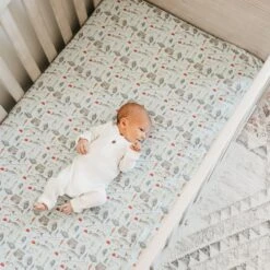 Copper Pearl Premium Knit Fitted Crib Sheet | Trout -The Baby's Crib CPG21ACWEB 183 e7f8db04 4dc7 485c ab53 5e4cb01a28f6