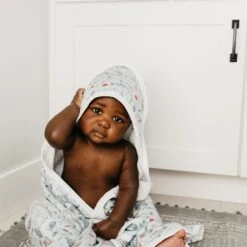 Copper Pearl Premium Knit Hooded Towel | Trout -The Baby's Crib CPG21ACWEB 468 24f5de52 2872 4a2d 97ae 701f5839812d