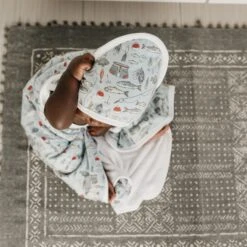 Copper Pearl Premium Knit Hooded Towel | Trout -The Baby's Crib CPG21ACWEB 471 1633f397 86a8 4d89 86f3 af37b5f372d4