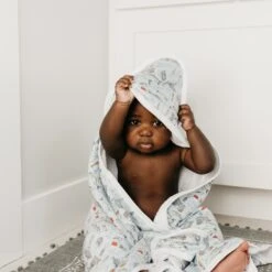 Copper Pearl Premium Knit Hooded Towel | Trout -The Baby's Crib CPG21ACWEB 472 f26f11d3 67f4 47fc 9680 a2b2b7399a41