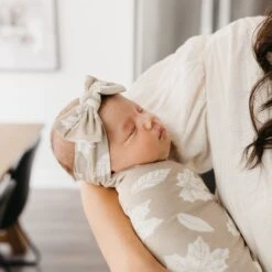 Copper Pearl Knit Swaddle Blanket | Oak 19 Copper Pearl Knit Swaddle Blanket | Oak -The Baby's Crib CPHHJ21ACWEB 33