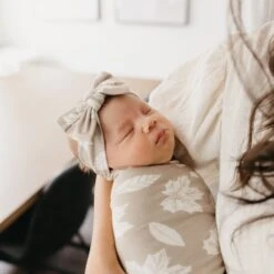 Copper Pearl Knit Swaddle Blanket | Oak 20 Copper Pearl Knit Swaddle Blanket | Oak -The Baby's Crib CPHHJ21ACWEB 34