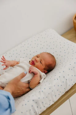 Copper Pearl Premium Knit Diaper Changing Pad Cover | Haze -The Baby's Crib CPHPJ2S23ACWEB 80