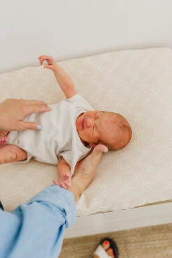 Copper Pearl Premium Knit Diaper Changing Pad Cover | Sol -The Baby's Crib CPHPJ2S23ACWEB 88