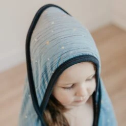 Copper Pearl Premium Knit Hooded Towel | Starlight -The Baby's Crib CPJ23RCACWEB 136 b348efd7 60c2 4b05 9367 0207f970083d