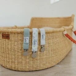 Copper Pearl Binky Clips | Haven -The Baby's Crib CPJ23RCACWEB 390