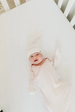 Copper Pearl Top Knot Hat | Winnie 9 Copper Pearl Top Knot Hat | Winnie -The Baby's Crib CPJULY21ACWEB 554copy