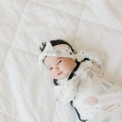 Copper Pearl Knotted Gown | Bayside -The Baby's Crib CPJULY21ACWEB 605