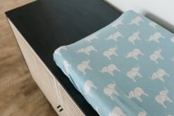 Copper Pearl Premium Knit Diaper Changing Pad Cover | Peanut -The Baby's Crib CPJULY21ACWEB 721