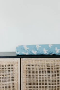 Copper Pearl Premium Knit Diaper Changing Pad Cover | Peanut -The Baby's Crib CPJULY21ACWEB 724