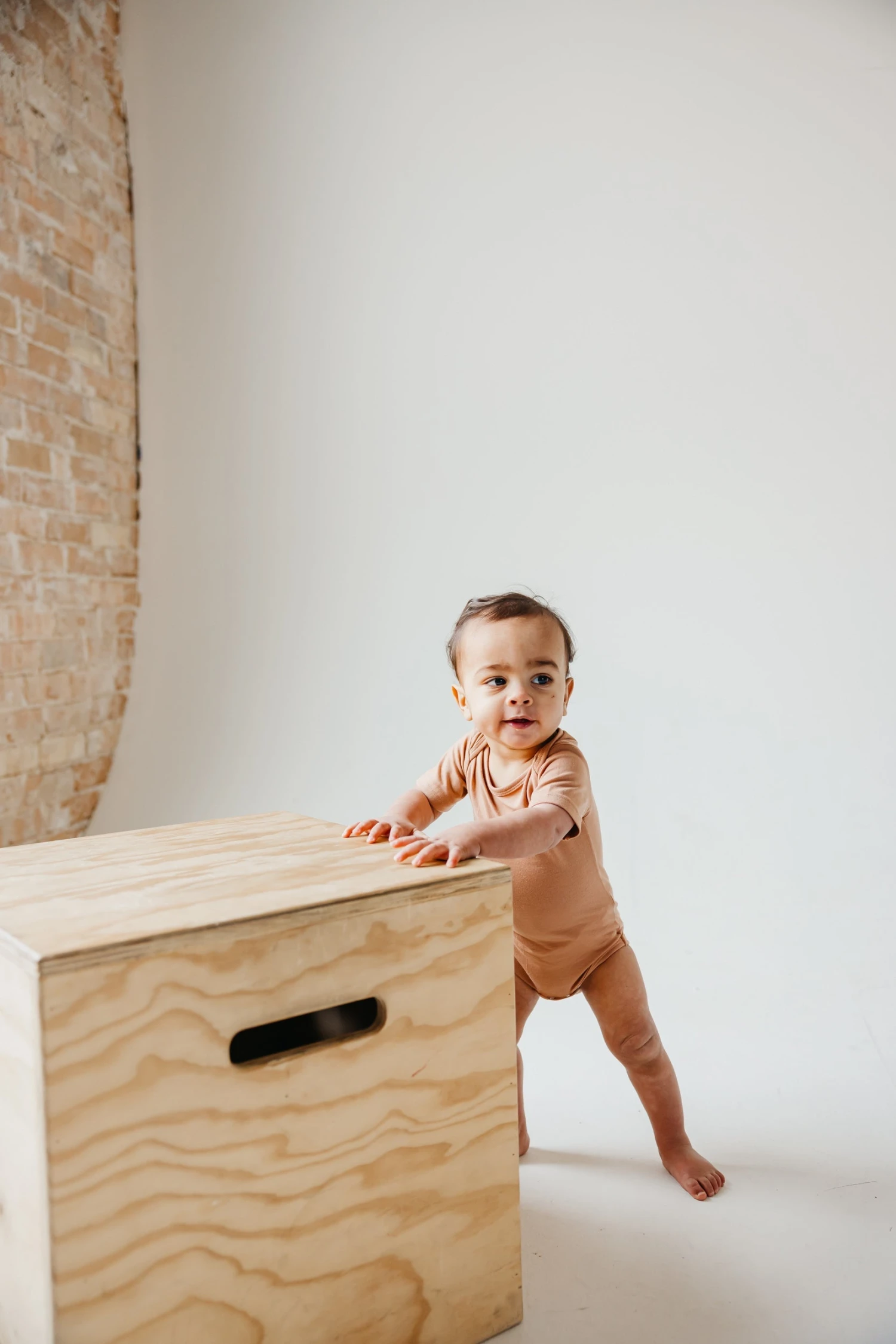 Copper Pearl Short Sleeve Bodysuit | Pecan 4 Copper Pearl Short Sleeve Bodysuit | Pecan - Image 2