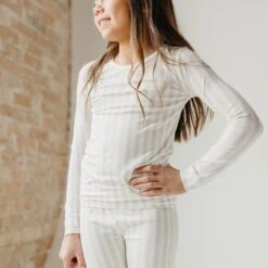 Copper Pearl 2-Piece Long Sleeve Pajama Set | Coastal 12 Copper Pearl 2-Piece Long Sleeve Pajama Set | Coastal -The Baby's Crib CPJan5AC23WEB 239