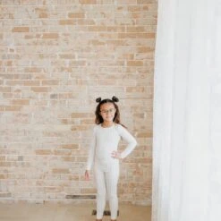 Copper Pearl 2-Piece Long Sleeve Pajama Set | Coastal 13 Copper Pearl 2-Piece Long Sleeve Pajama Set | Coastal -The Baby's Crib CPJan5AC23WEB 293