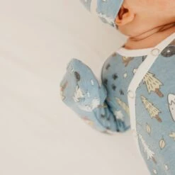 Copper Pearl Knotted Gown | Bridger -The Baby's Crib CPJan5AC23WEB 342