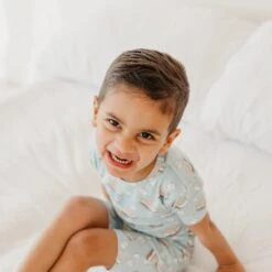 Copper Pearl 2-Piece Short Sleeve Pajama Set | S'mores -The Baby's Crib CPJan5AC23WEB 39