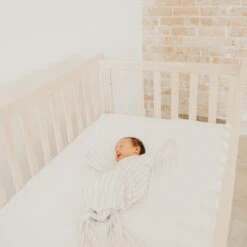 Copper Pearl Knotted Gown | Coastal -The Baby's Crib CPJan5AC23WEB 402