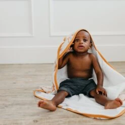 Copper Pearl Premium Knit Hooded Towel | Swift -The Baby's Crib CPJulyShoot22ACWEB 249 1d873f22 d62e 4e74 844b ddf3187f4ceb