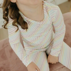 Copper Pearl 2-Piece Long Sleeve Pajama Set | Lucky -The Baby's Crib CPJune23ACweb 74