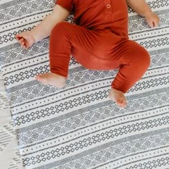 Copper Pearl Premium Knit Fitted Crib Sheet | Westyn -The Baby's Crib CPKHM21ACWEB 171