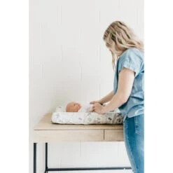 Copper Pearl Premium Knit Diaper Changing Pad Cover | Rex -The Baby's Crib CPLLS321ACWEB 359