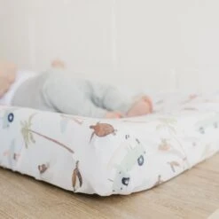 Copper Pearl Premium Knit Diaper Changing Pad Cover | Maui -The Baby's Crib CPLLS321ACWEB 416