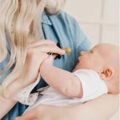 Copper Pearl Binky Clips | Rex 26 Copper Pearl Binky Clips | Rex -The Baby's Crib CPLLS321ACWEB 514