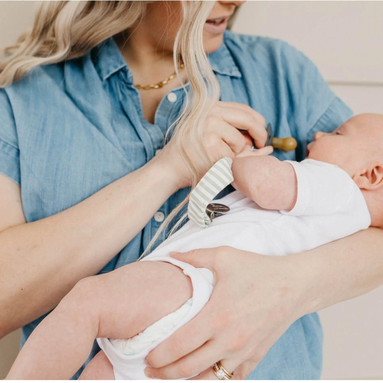 Copper Pearl Binky Clips | Rex 14 Copper Pearl Binky Clips | Rex - Image 12