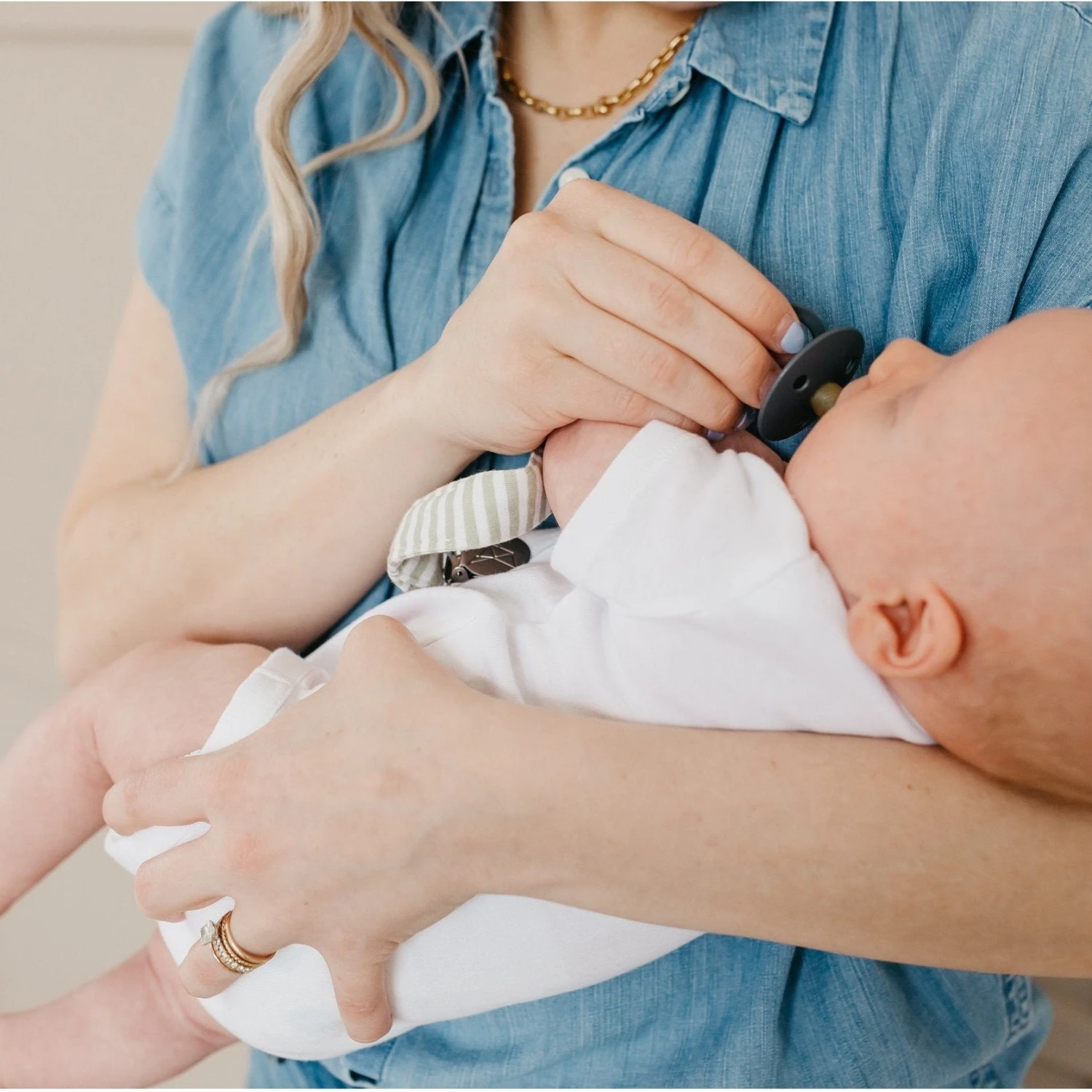 Copper Pearl Binky Clips | Rex 16 Copper Pearl Binky Clips | Rex - Image 14