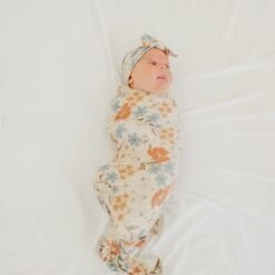 Copper Pearl Knit Swaddle Blanket | Eden -The Baby's Crib CPLLSJ22ACBPweb 220copy
