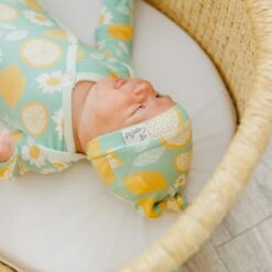 Copper Pearl Top Knot Hat | Lemon -The Baby's Crib CPLRFS22ACWEB 45copy 7d9a2630 f3ec 4d7a 9691 64f4e147de1a