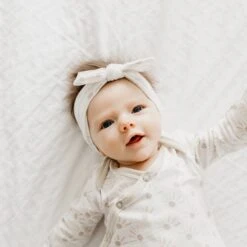 Copper Pearl Knit Headband Bow | Shine -The Baby's Crib CPLSSM21ACWEB 135copy 2cca2286 be8e 4cf4 9ad0 0ec82952887c