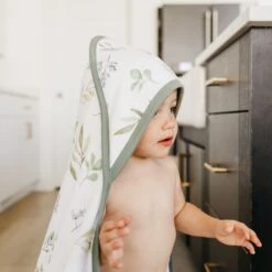 Copper Pearl Premium Knit Hooded Towel | Haven -The Baby's Crib CPM21MSGWEB 106