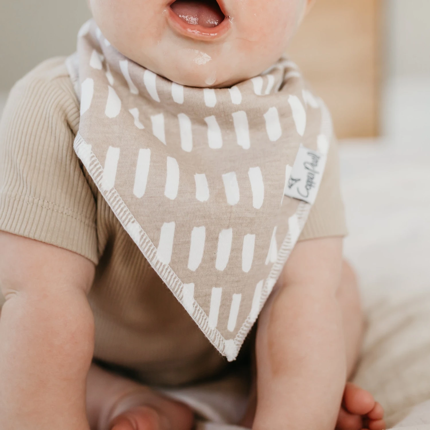 Copper Pearl Baby Bandana Bibs | Bliss 6 Copper Pearl Baby Bandana Bibs | Bliss - Image 4