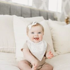 Copper Pearl Baby Bandana Bibs | Bliss 19 Copper Pearl Baby Bandana Bibs | Bliss -The Baby's Crib CPM21OLASWEB 175