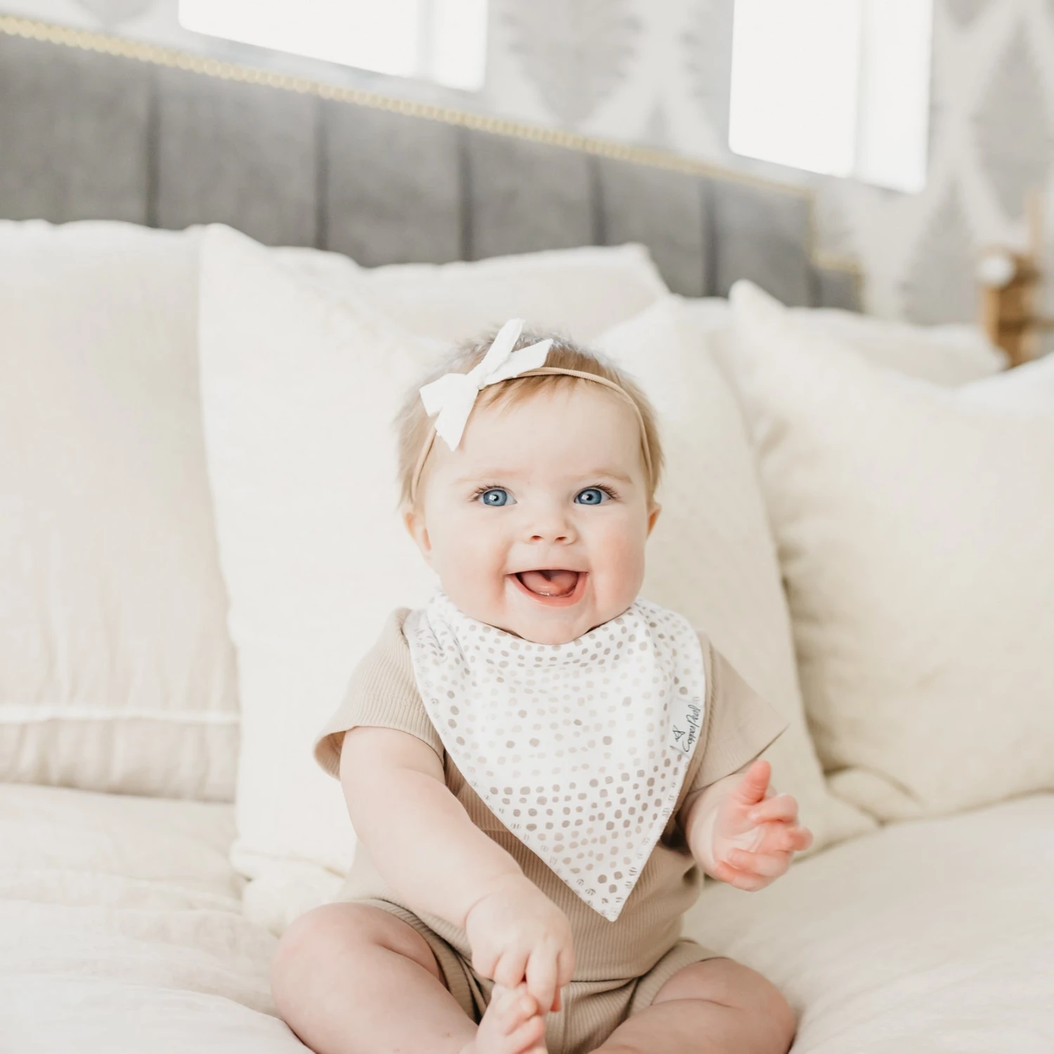 Copper Pearl Baby Bandana Bibs | Bliss 11 Copper Pearl Baby Bandana Bibs | Bliss - Image 9