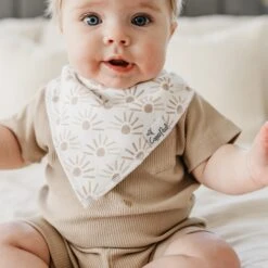 Copper Pearl Baby Bandana Bibs | Bliss 13 Copper Pearl Baby Bandana Bibs | Bliss -The Baby's Crib CPM21OLASWEB 195