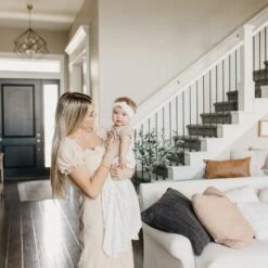 Copper Pearl Knit Swaddle Blanket | Shine -The Baby's Crib CPM21OLASWEB 270