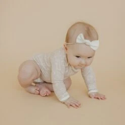 Copper Pearl Long Sleeve Bodysuit | Sandy -The Baby's Crib CPMAY2HR23ACWEB 190